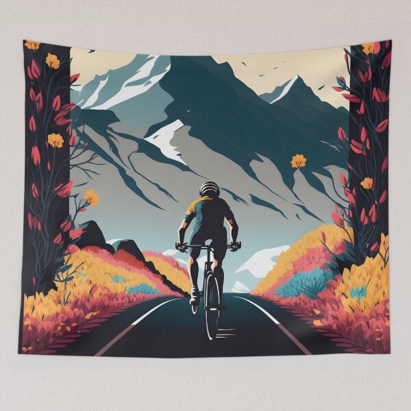 Artikelvorschau, Biking Through the Mountains: The Thrill of the Ride entworfen und verkauft von gammington.
