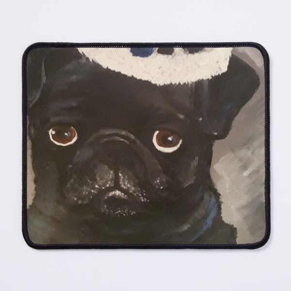Item preview, Pug princess Lola designed and sold by ShellbyBerryArt.