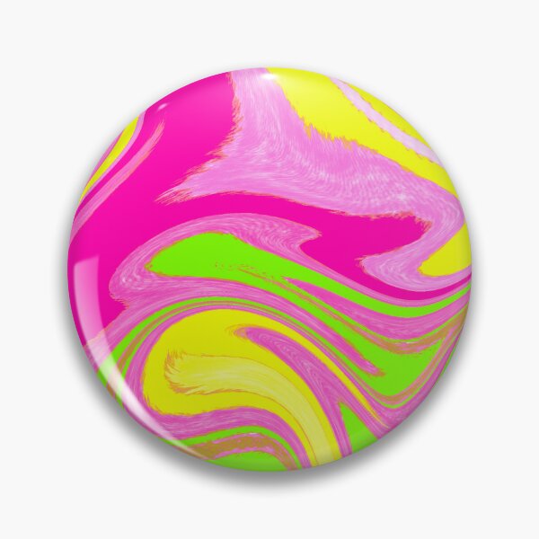 Item preview, Hot Pink, Green, Yellow and Pink Tones Marble Pattern Design designed and sold by theprintedclub.