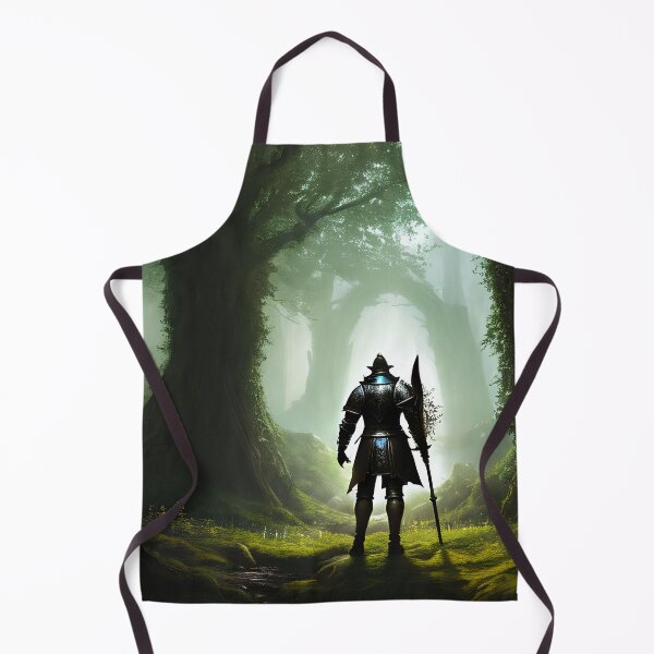 Item preview, The Overgrown Door: Sir Galahad in Heavy Armor Faces the Multiverse designed and sold by D3monic.