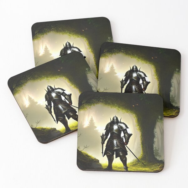 Item preview, Journey to the Multiverse: Photorealistic Sir Galahad Guards the Door designed and sold by D3monic.
