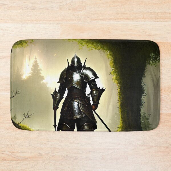 Item preview, Journey to the Multiverse: Photorealistic Sir Galahad Guards the Door designed and sold by D3monic.