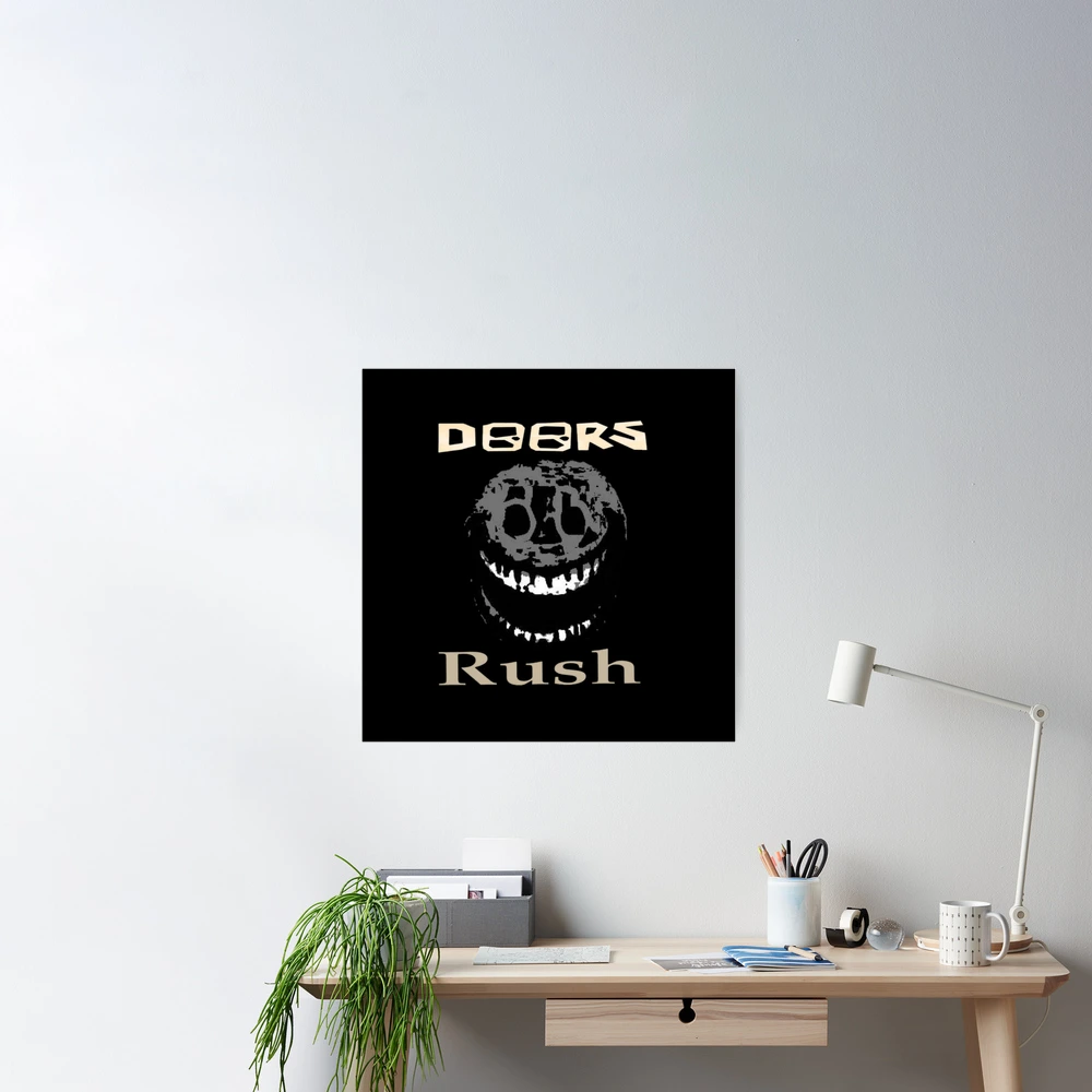 Roblox doors, rush Poster by doorzz