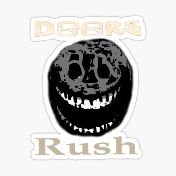 Roblox doors game monster Rush  Sticker for Sale by mahmoud ali