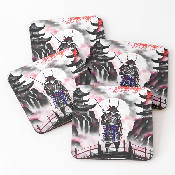 Item preview, Samurai Bridge Cherry Blossom designed and sold by Teebuya.