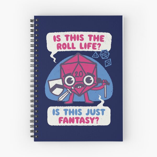Item preview, Is This the Roll Life? Is This Just Fantasy  designed and sold by WeirdPunderful.