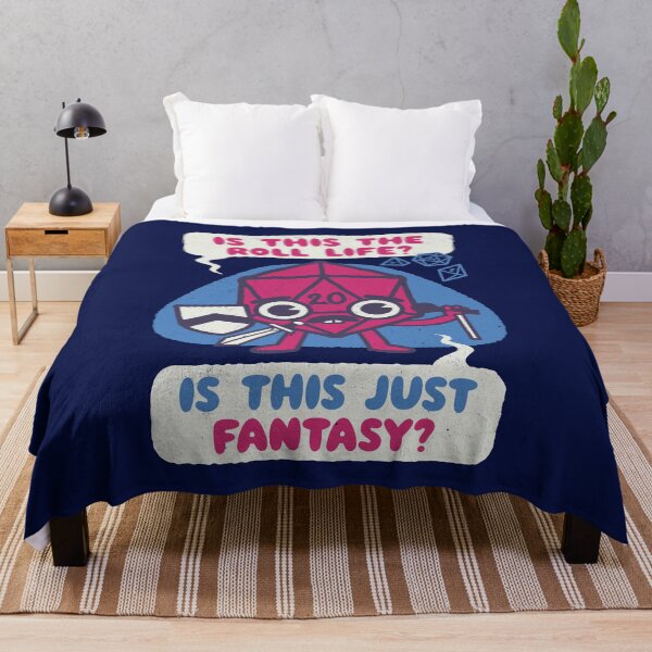 Item preview, Is This the Roll Life? Is This Just Fantasy designed and sold by WeirdPunderful.