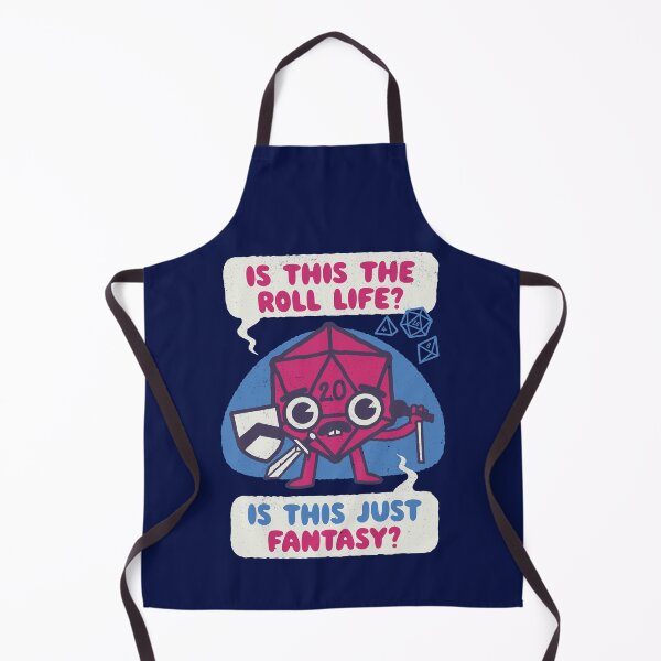 Item preview, Is This the Roll Life? Is This Just Fantasy designed and sold by WeirdPunderful.