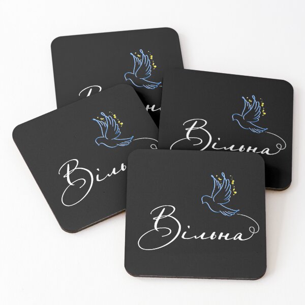 Item preview, Free Ukraine (white letters) designed and sold by RozhmarisArt.