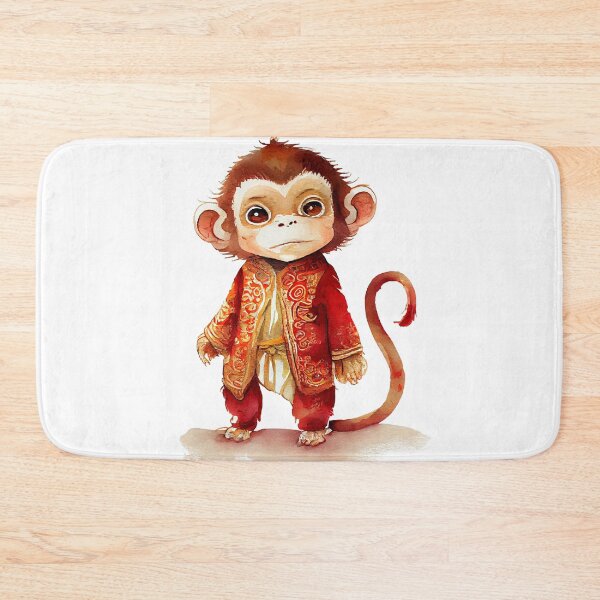 Item preview, Watercolor Chinese Zodiac Year of the Monkey designed and sold by artsyindc.