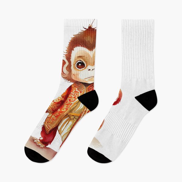 Item preview, Watercolor Chinese Zodiac Year of the Monkey designed and sold by artsyindc.