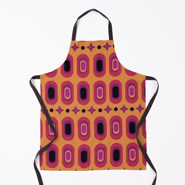 Item preview, Groovy Retro 70s Style Geometric Pattern designed and sold by SoccaTamam.
