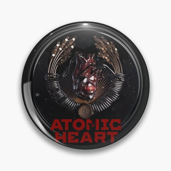 Item preview, atomic heart designed and sold by EROS1STORE.