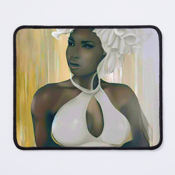 Item preview, A Beautiful Black Woman In White designed and sold by Demetria Matthews.