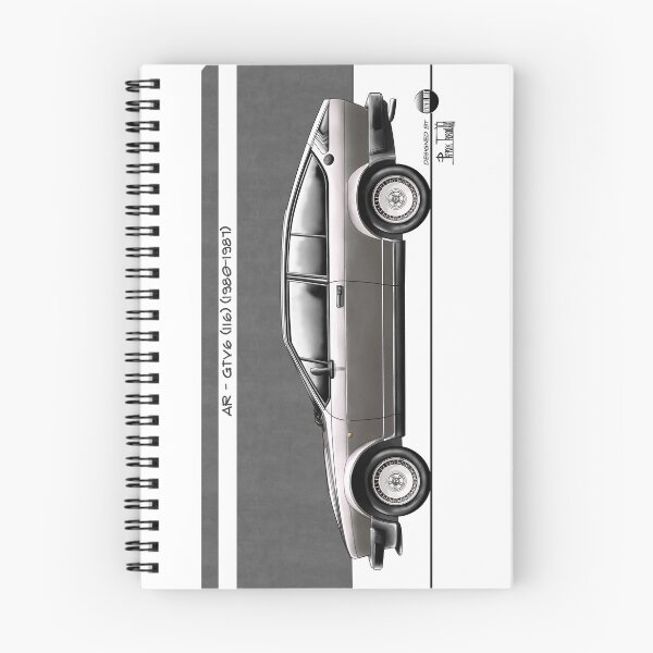 Item preview, Azaziel Original Series - Drawing of AR - GTV6 (116) in Grigio Nube designed and sold by Azaziel.
