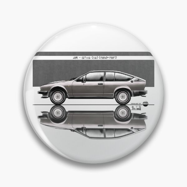 Item preview, Azaziel Original Series - Drawing of AR - GTV6 (116) in Grigio Nube designed and sold by Azaziel.