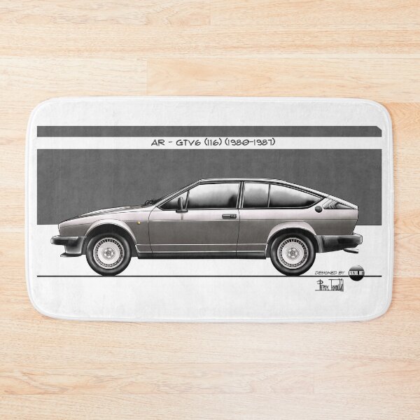 Item preview, Azaziel Original Series - Drawing of AR - GTV6 (116) in Grigio Nube designed and sold by Azaziel.