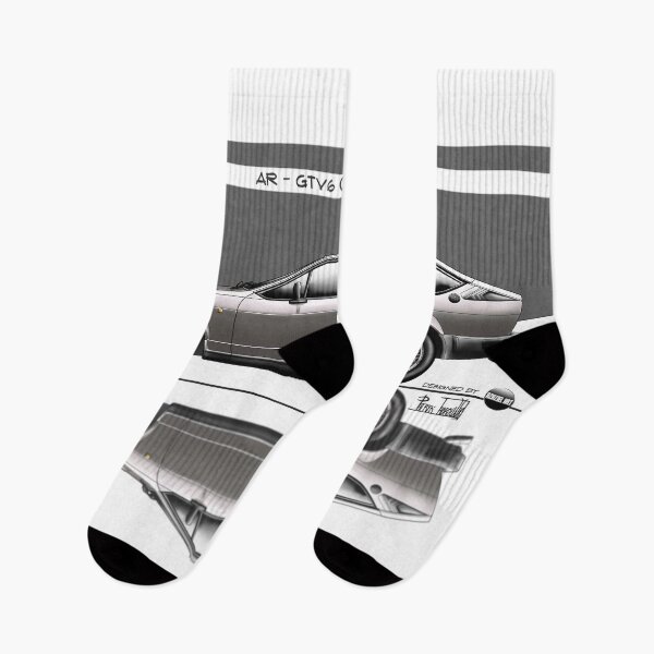 Item preview, Azaziel Original Series - Drawing of AR - GTV6 (116) in Grigio Nube designed and sold by Azaziel.