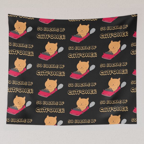 Item preview, CATPOWER, CAT MEME designed and sold by R B Chrystal.