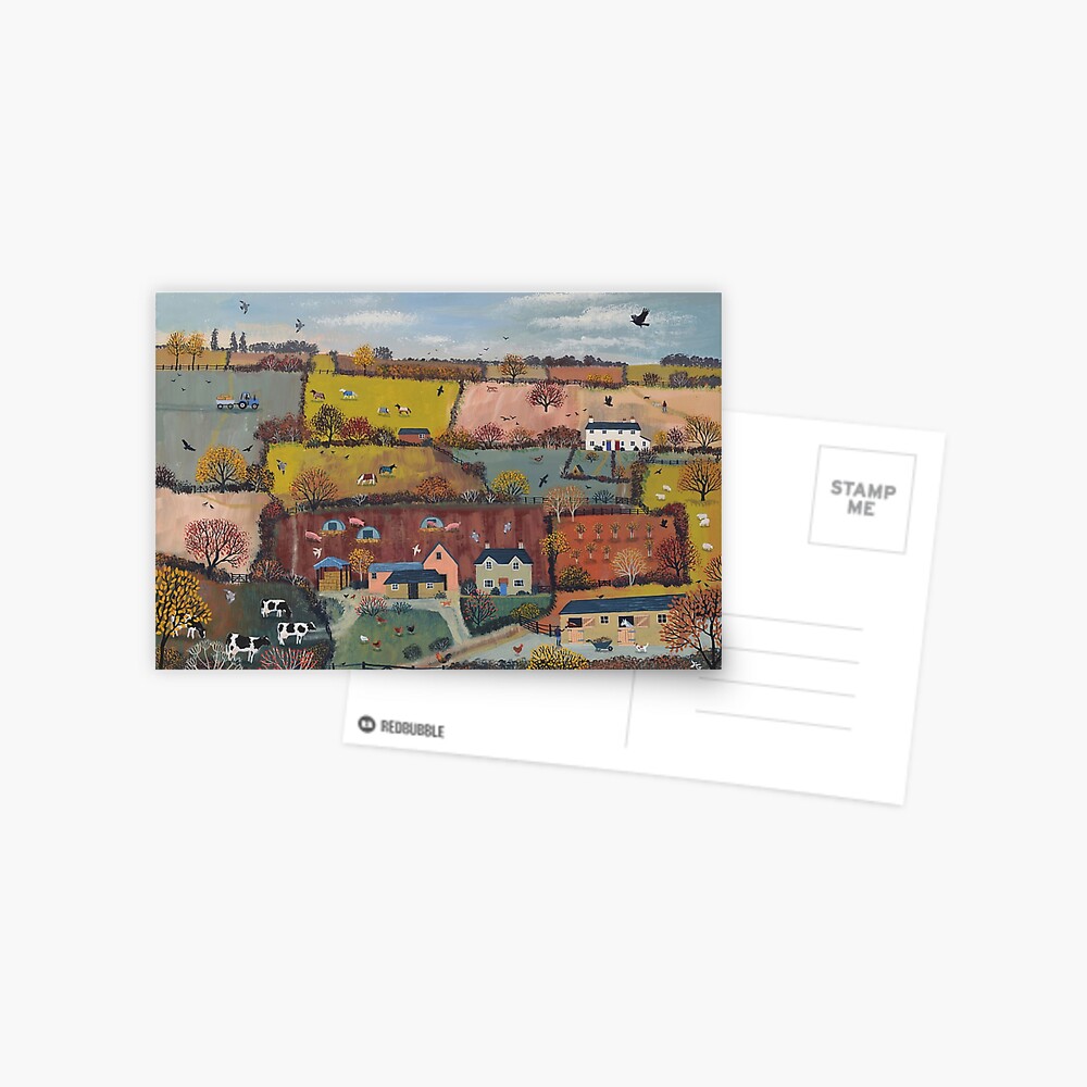 Vista previa del artículo con la obra «Postal», diseñado y vendido por Jogrundyart.