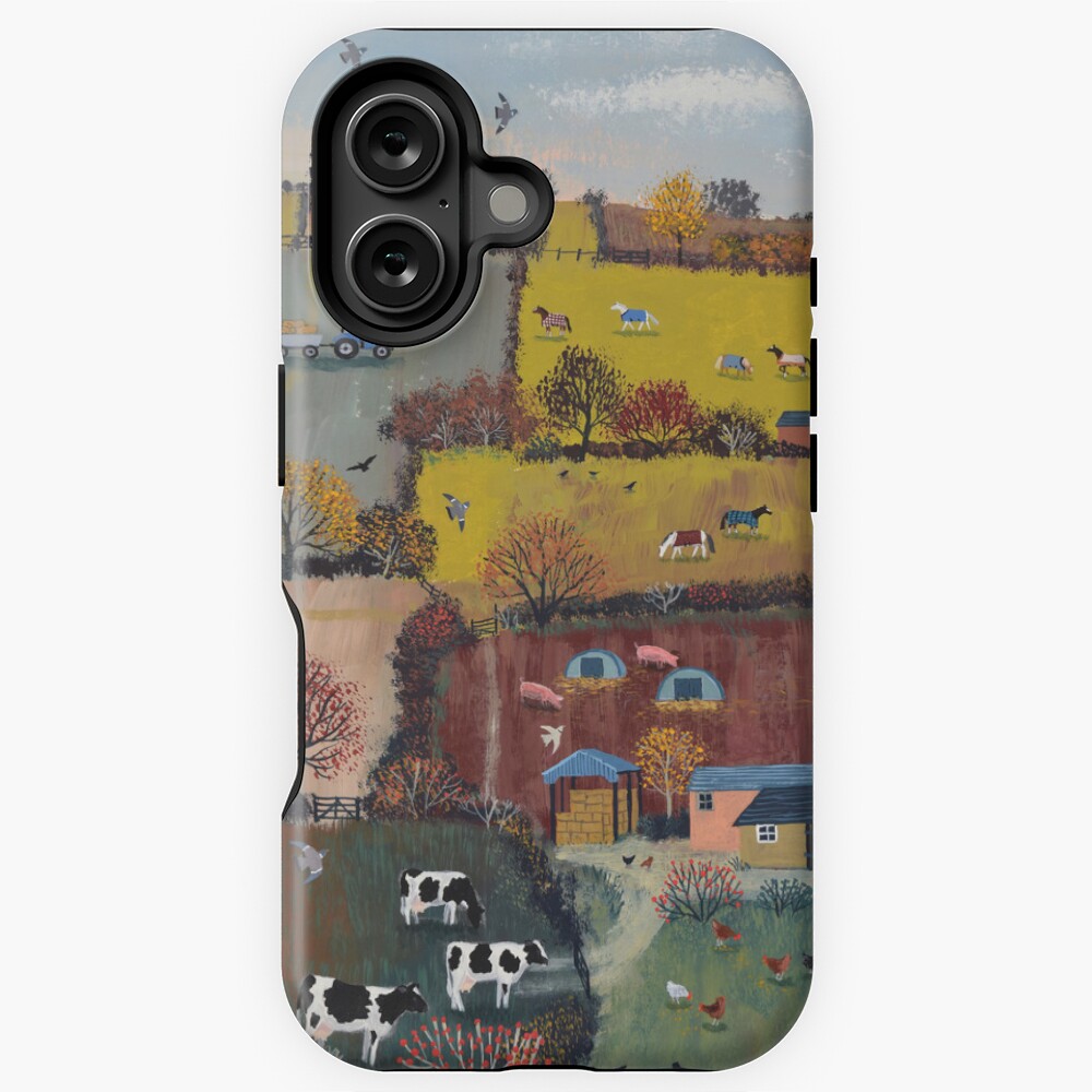 Vista previa del artículo con la obra «Funda resistente MagSafe para iPhone», diseñado y vendido por Jogrundyart.
