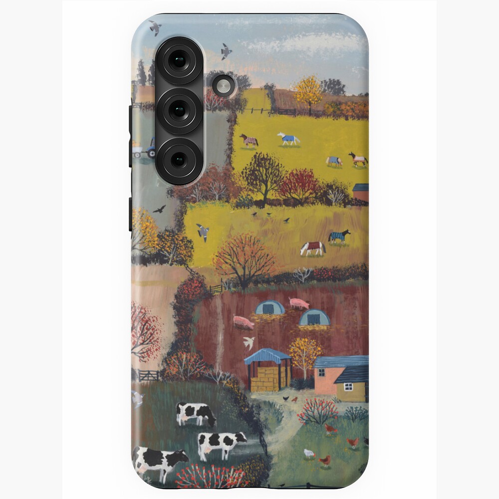 Vista previa del artículo con la obra «Funda resistente para Samsung Galaxy», diseñado y vendido por Jogrundyart.