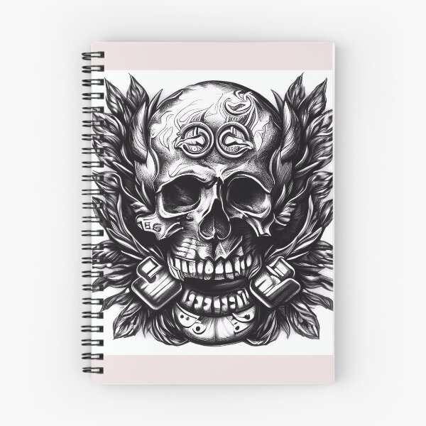 Item preview, Skull in Flame Motorist and Mechanic Sign designed and sold by karyalangit.