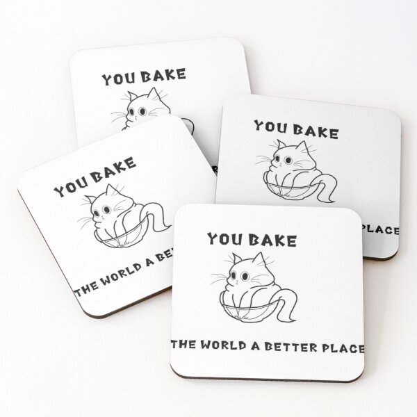 Item preview, You bake the world a better place  designed and sold by Puchi Evans.