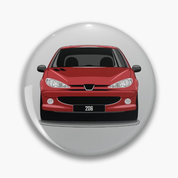 Item preview, Peugeot 206 - vector drawing designed and sold by yohannlp.