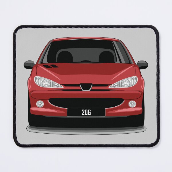 Item preview, Peugeot 206 - vector drawing designed and sold by yohannlp.