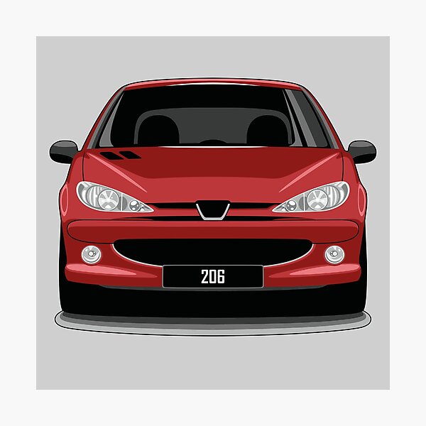 Peugeot 206 tuning (front part Stock Photo - Alamy