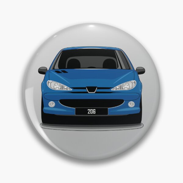 Item preview, Peugeot 206 - vector drawing designed and sold by yohannlp.