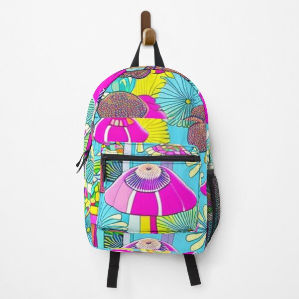 Item preview, Trippy shrooms pattern designed and sold by GaliYoga.