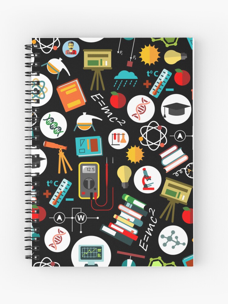 Cuaderno de espiral «Regalo de patrón de genética de ciencia Cuaderno de  ciencia divertido Edición de maestro Cuaderno de ciencia interactivo Diseño de  portada Regalo» de mon66 | Redbubble