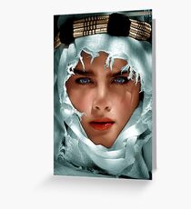 Brooke Shields, 1983 from the movie Adventures in the Sahara Greeting Card