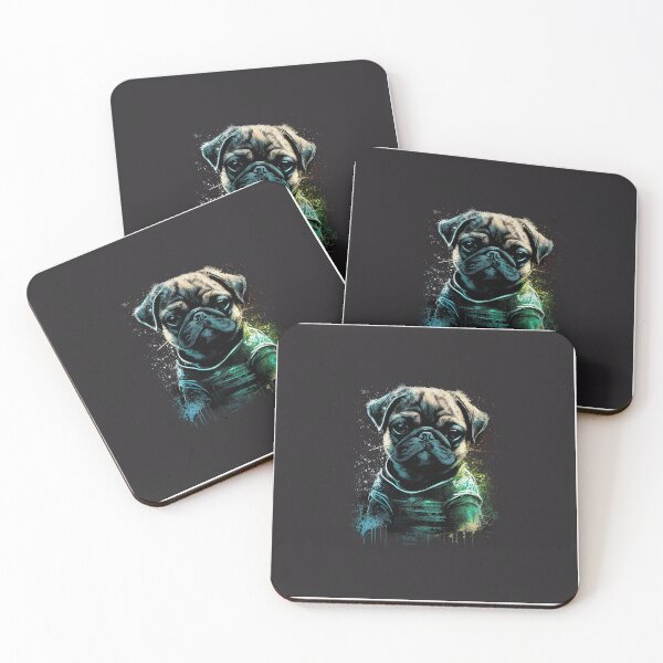 Item preview, A super cute Pug designed and sold by Melcu.