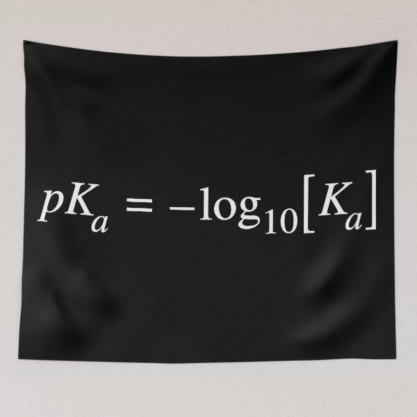 Item preview, pKa definition, chemistry and science basics designed and sold by NoetherSym.
