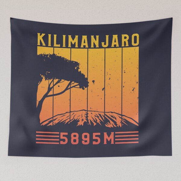 Item preview, Kilimanjaro, the roof of Africa, 5895m designed and sold by Firikokoz.