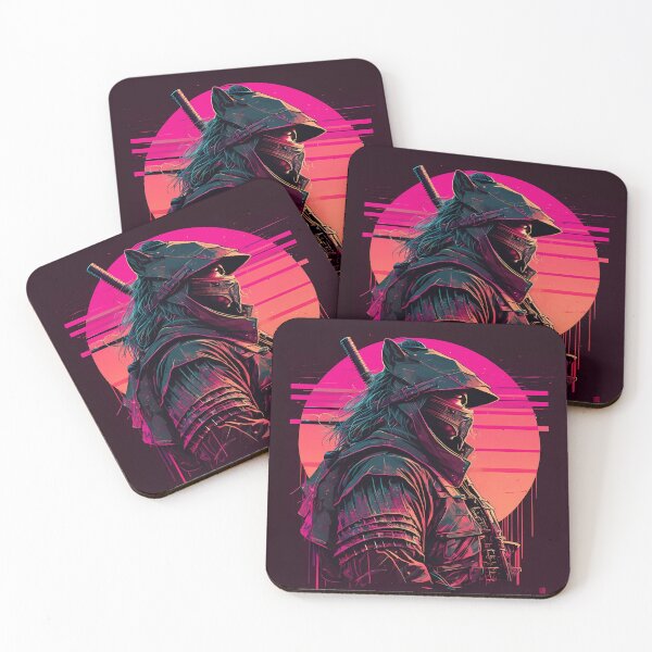 Item preview, Samurai Synthwave designed and sold by Esoteric Designs.
