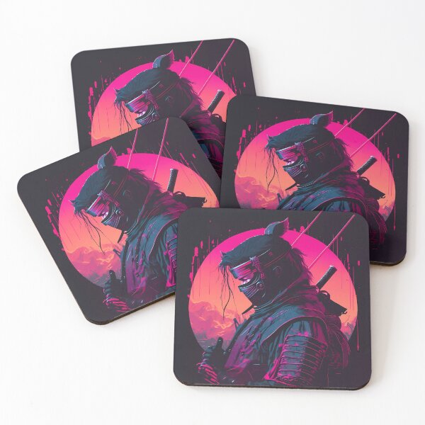 Item preview, Samurai Synthwave designed and sold by Esoteric Designs.
