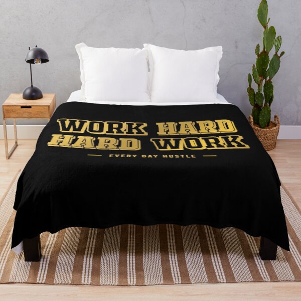 Item preview, work hard hustle everyday designed and sold by gabicoutodesign.
