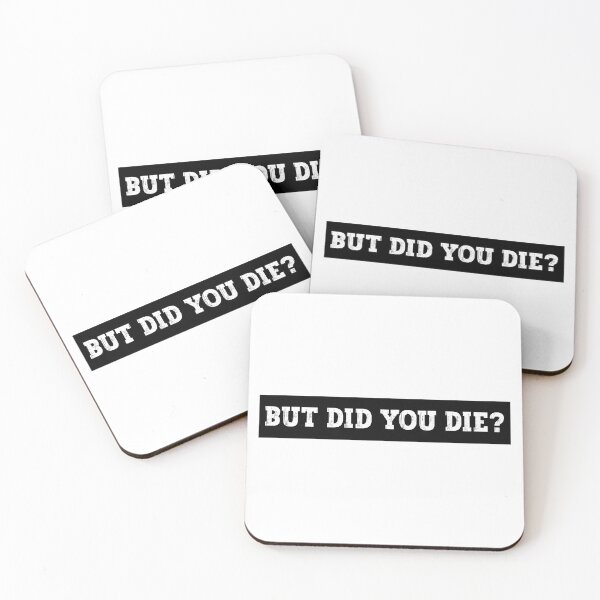Item preview, But Did You Die - Funny Motorcycle Stickers - Cool Motorcycle Or Funny Helmet Stickers And Bikers Gifts designed and sold by Stixdesigns.
