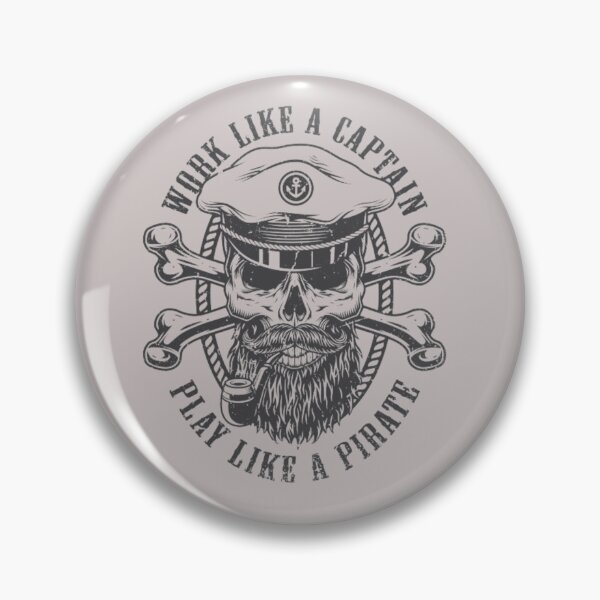 Item preview, captain pirate t shirt designed and sold by HBzora.