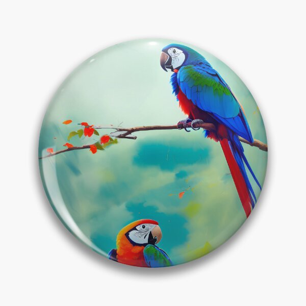 Item preview, Colorful Macaw Parrot Exotic Bird Art designed and sold by Blok45.