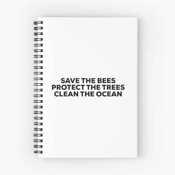 Item preview, Save the bees protect the trees clean the ocean, Save the Ocean designed and sold by Stixdesigns.