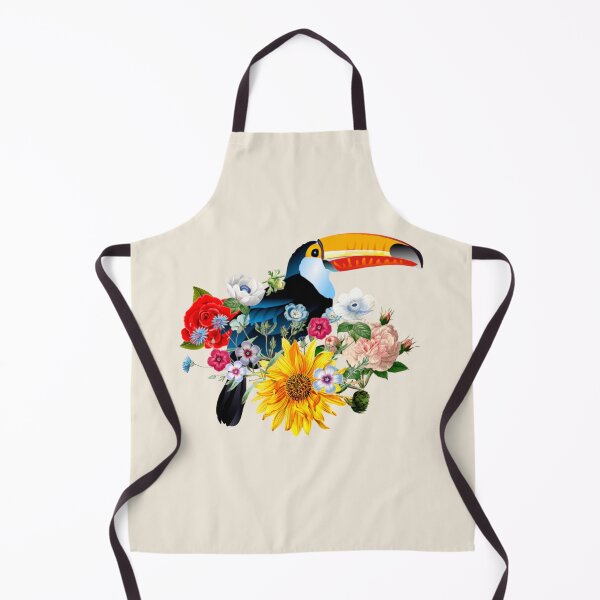 Item preview, Ornate Toucan And Beautiful Decorative Flowers designed and sold by TrulyEpoque.