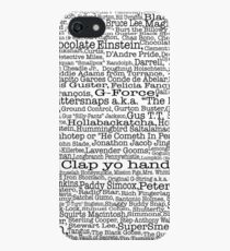 Psych tv show poster, nicknames, Burton Guster iPhone SE/5s/5 Case