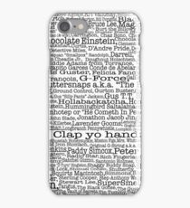 Psych tv show poster, nicknames, Burton Guster iPhone 7 Case