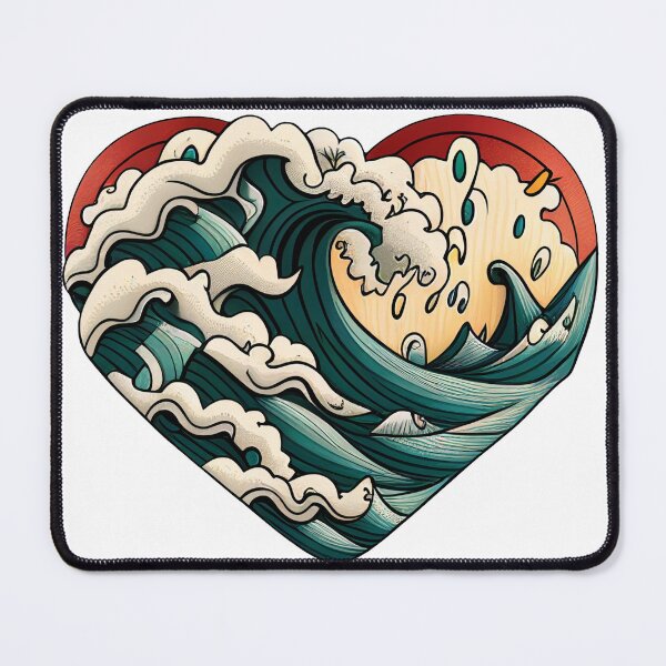 Item preview, Heart of the Ocean Sticker designed and sold by KushyStickers.