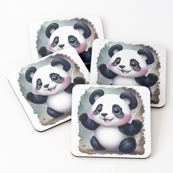 Item preview, Super cute panda bear designed and sold by Melcu.